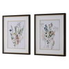 Delicate Flowers Framed Prints, S/2 thumbnail 4