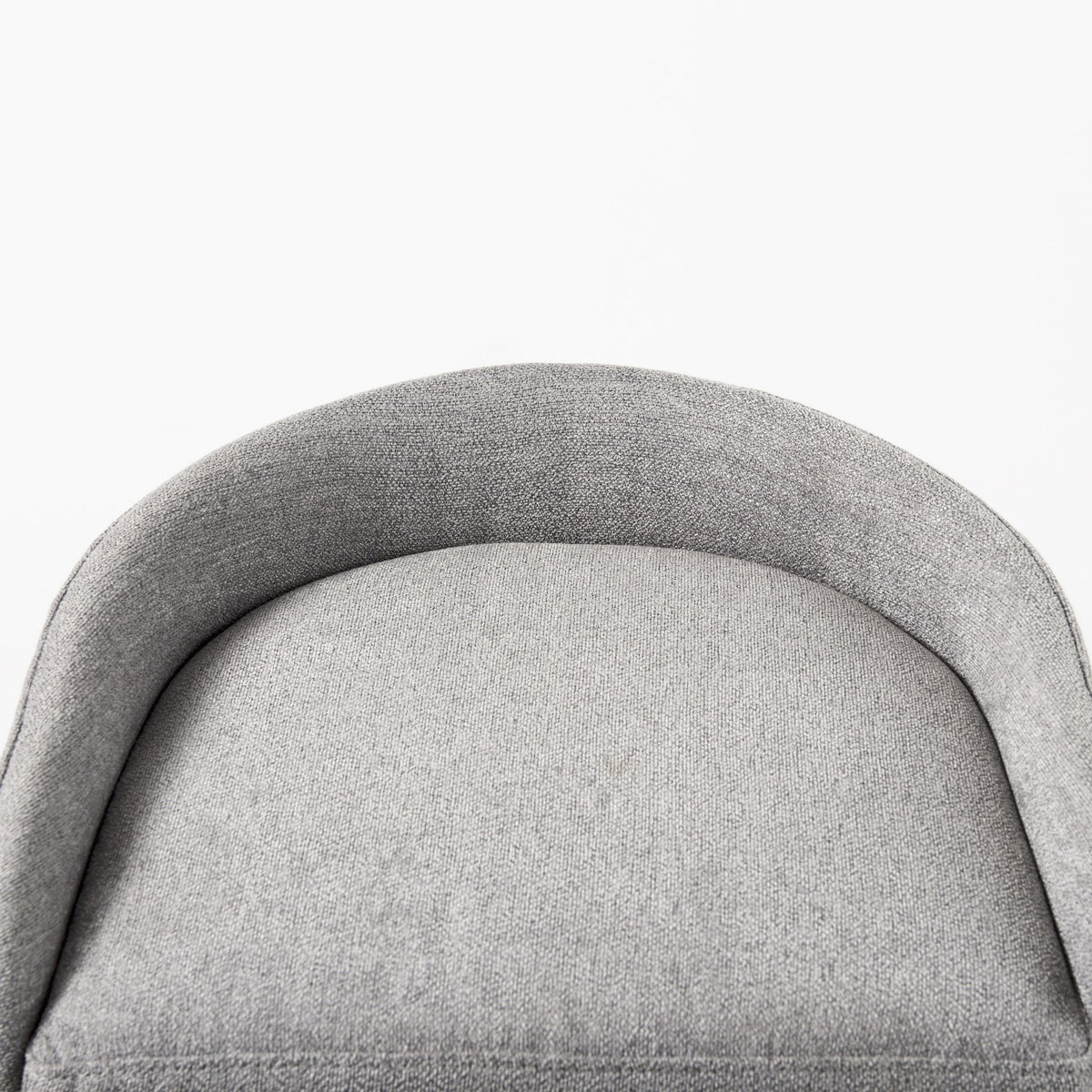 Hollyfield Low Back 28.7in Seat Bar Stool | II Gray Fabric with Counter, Counter & Bar Stool by Mercana, 20.5" length x 19.7" width x 28.7" height View 10