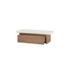 Gemma Storage Bench Oat, Benche by Moe's Home, 60" width x 18.1" height x 24" depth thumbnail 2