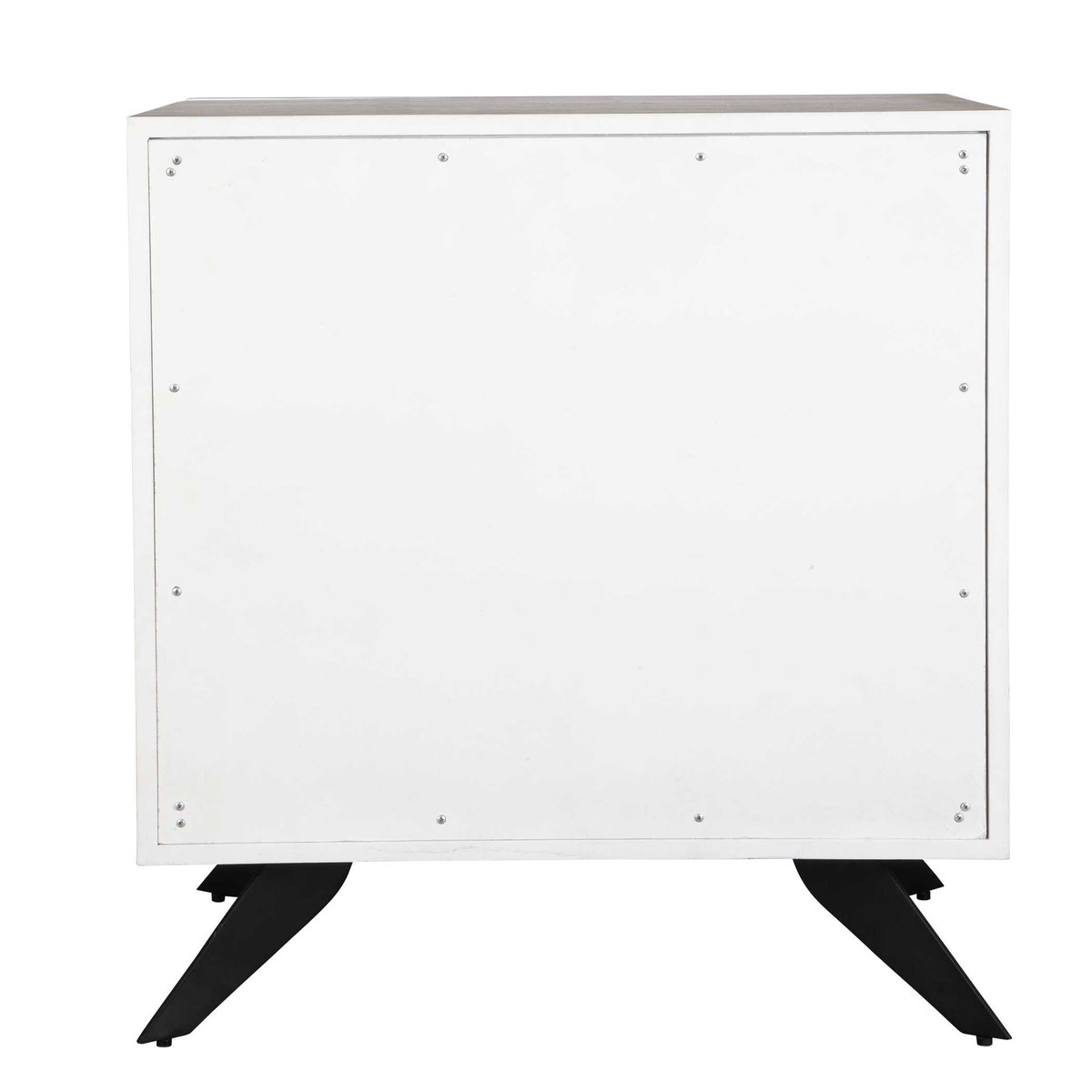 Vivi 3 Drawer White Chest, Cabinets & Chest by Uttermost, 32" width x 34" height x 18" depth View 9