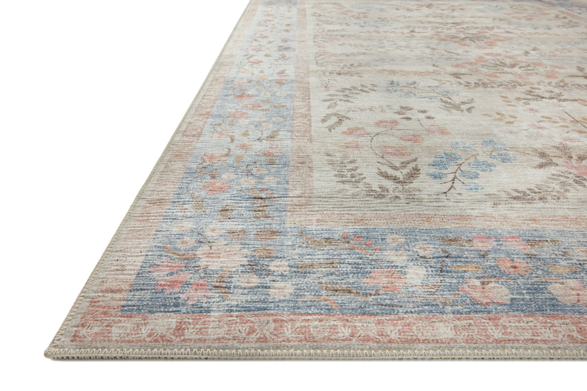 Rifle Paper Co. x Loloi Palais Rug, 1'6" length x 1'6" width View 2