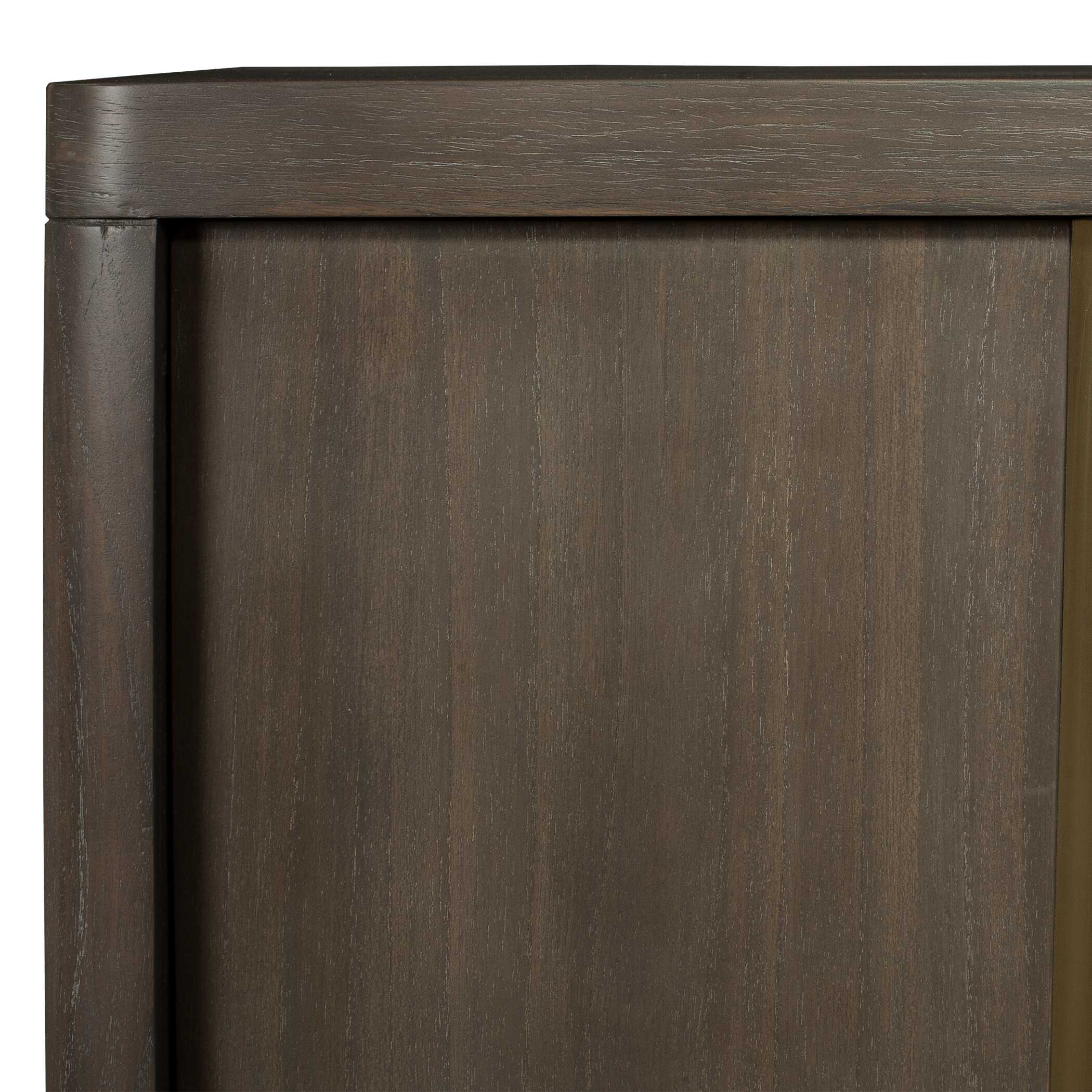 Botero Walnut Console Cabinet, Furniture by Uttermost, 86" width x 30" height x 18" depth View 8