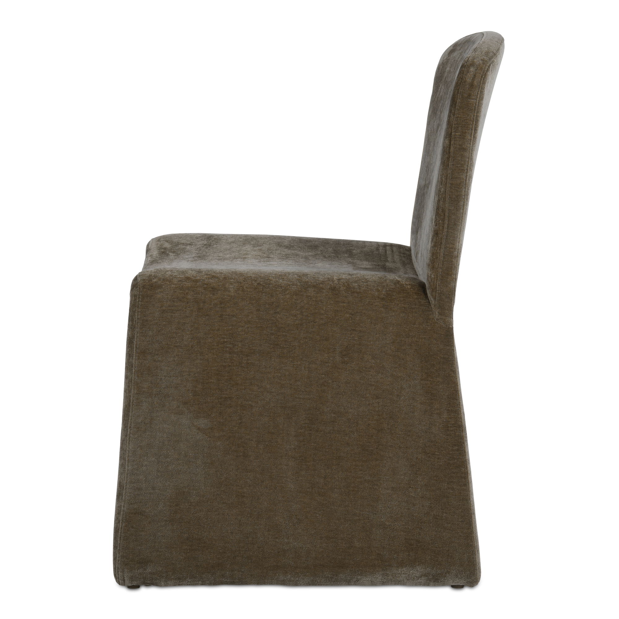 Ella Dining Chair Cedar Green, by Moe's Home, 22.05" width x 33.5" height x 22.44" depth View 3