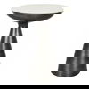 Font Side Table White Marble thumbnail 0