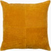 Corduroy Quarters Accent Pillow Down, Decorative Pillow by Surya, 18" length x 18" width thumbnail