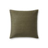 Loloi Green Pillow, Decorative Pillow, 18" length x 18" width thumbnail 1
