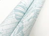 Palm Cove Toile White & Blue Wallpaper thumbnail 4