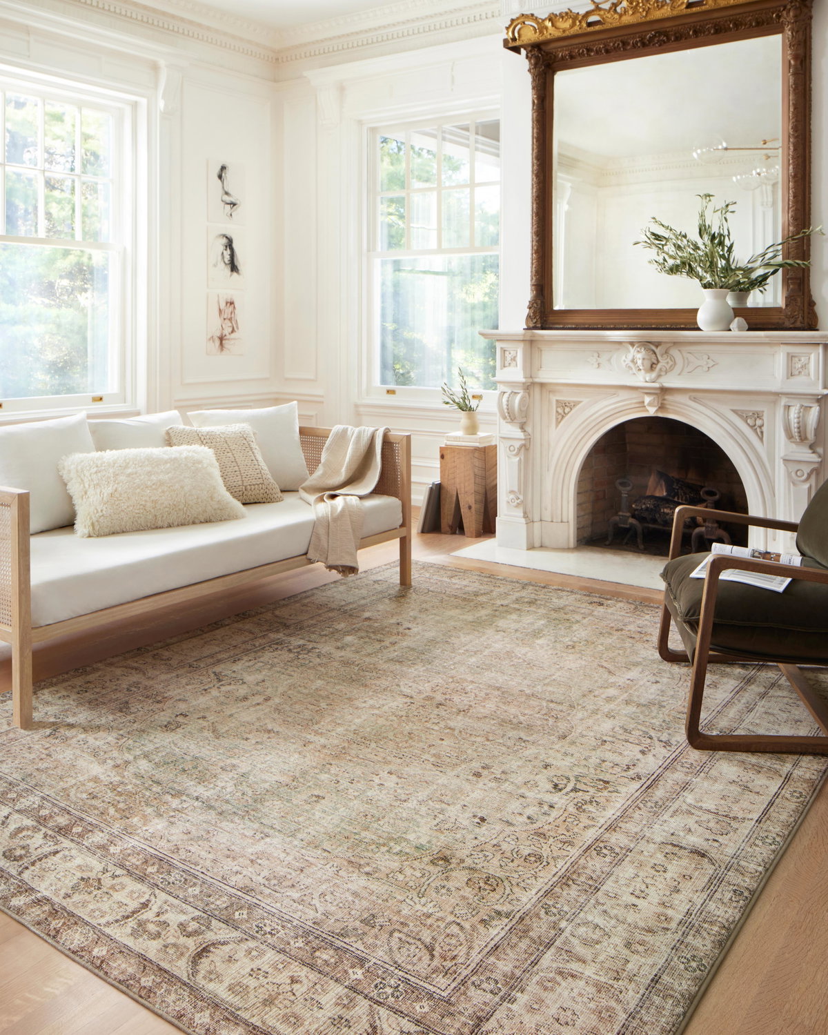 Loloi Margot Rug, 5' length x 7'6" width View 5