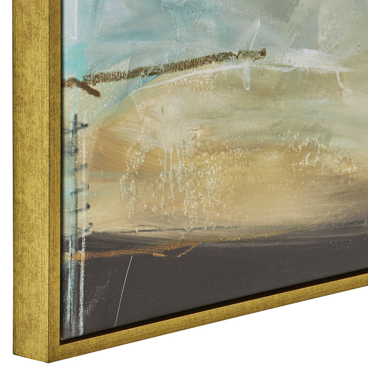 Painters High Revisited Framed Abstract Art, by Uttermost, 51.5" width x 66" height x 2" depth View 5