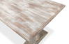 Lionisio Trestle Table  Grey Oak, by Sarreid, 3'5" length x 7' width x 2'6" height thumbnail 12
