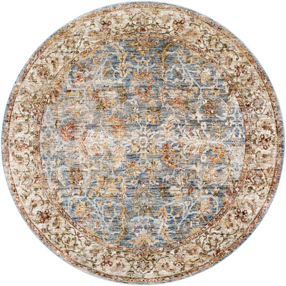 Mona Lisa Machine Woven Rug, by Surya, 5'2.99" length x 5'2.99" width