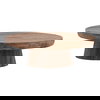 Reyna Coffee Table Natural, by Dovetail, 47.5" width x 15" height x 47.5" diameter x 47.5" depth thumbnail 1