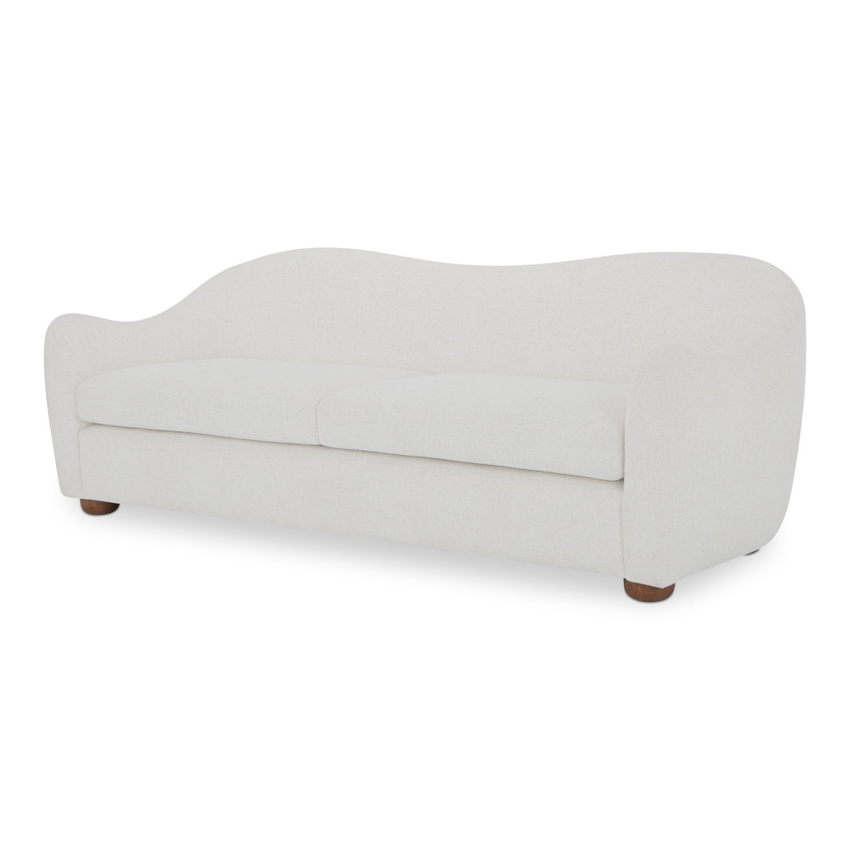 Bria Sofa Oatmeal, Sofas & Sectional by Moe's Home, 87.5" width x 29.6" height x 34.5" depth View 2