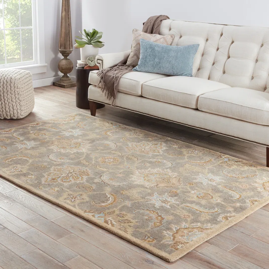 Mythos Gray/Tan Area Rug large image 
