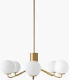 Wismar Chandelier, by Surya, 28" length x 28" width x 10" height thumbnail