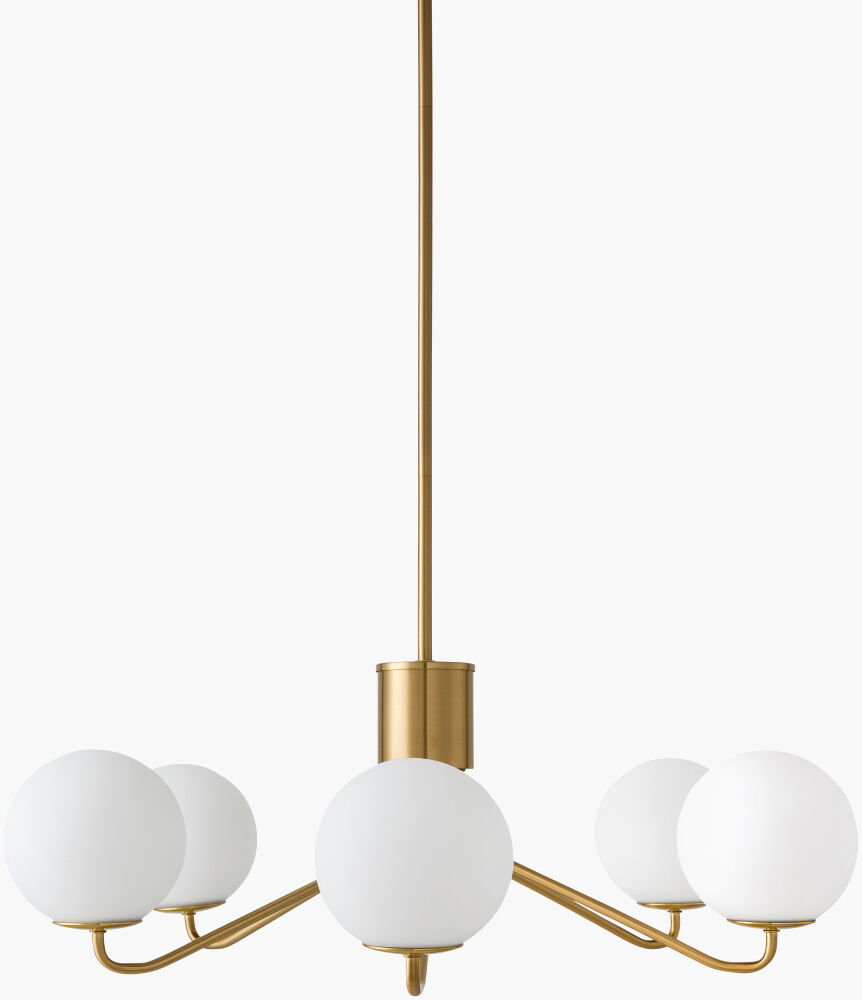 Wismar Chandelier, by Surya, 28" length x 28" width x 10" height