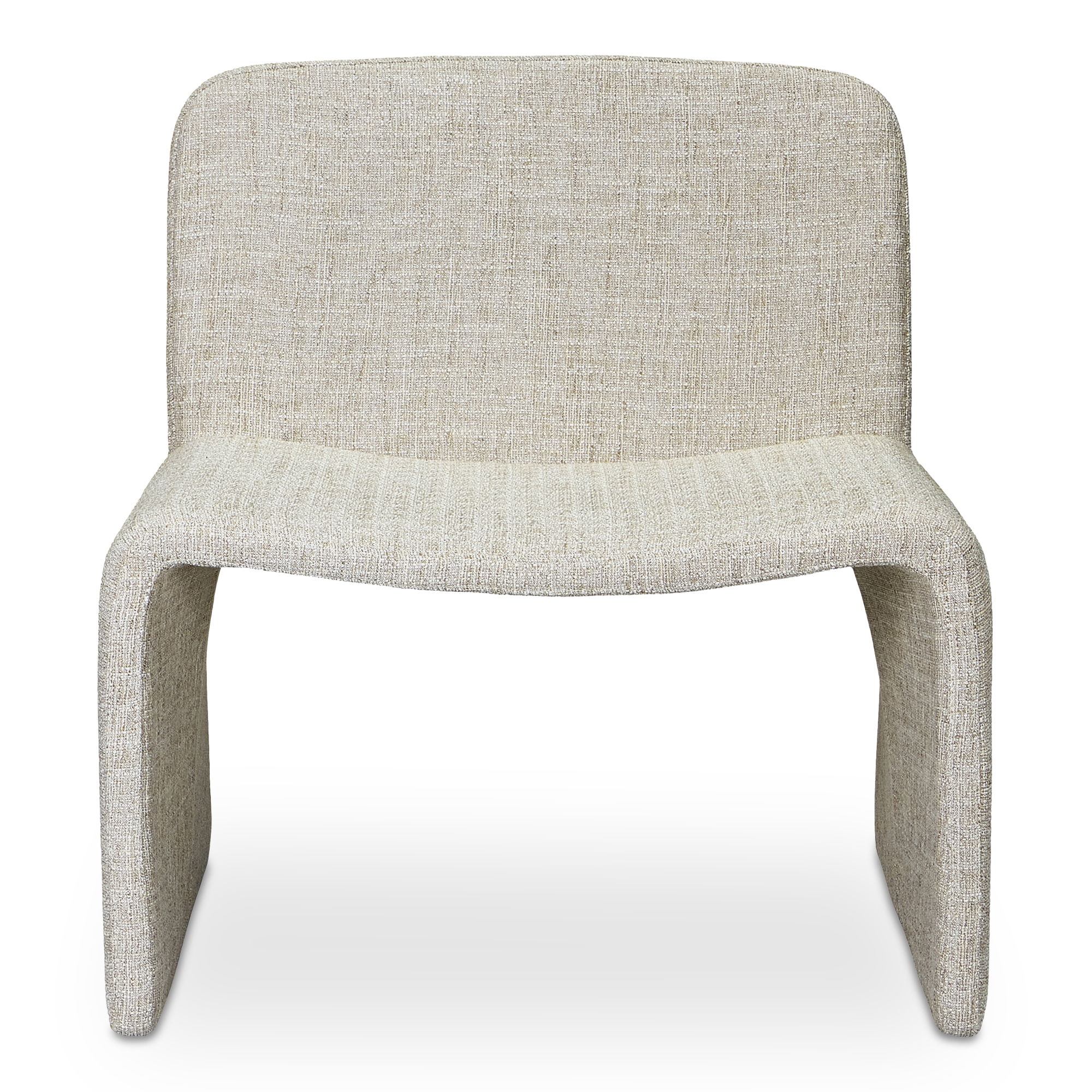 Ella Accent Chair Heather Beige, by Moe's Home, 30" width x 34" height x 22.5" depth View 1