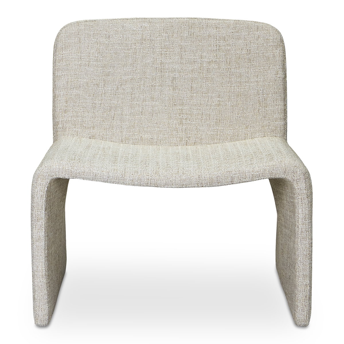 Ella Accent Chair Heather Beige, by Moe's Home, 30" width x 34" height x 22.5" depth View 1
