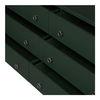 Reagan 6 Drawer Dresser Deep Green, by Moe's Home, 63" width x 30.25" height x 18.5" depth thumbnail 10