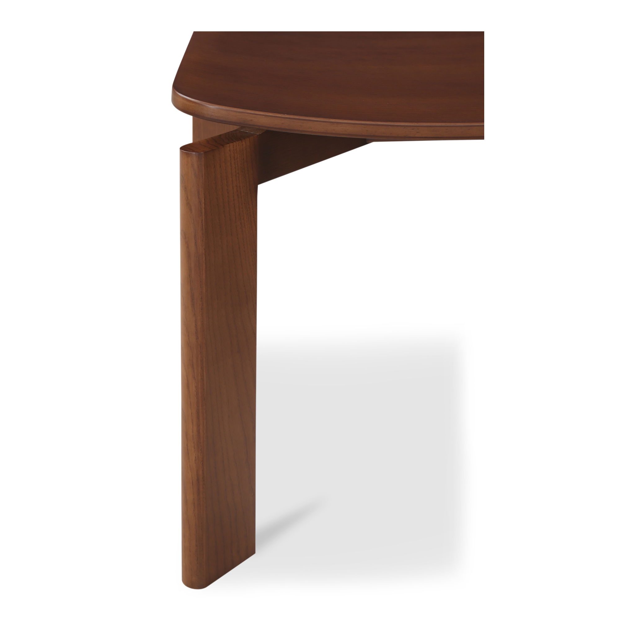 Daifuku Dining Chair Brown – Set Of Two, by Moe's Home, 22" width x 31.5" height x 20.55" depth View 6