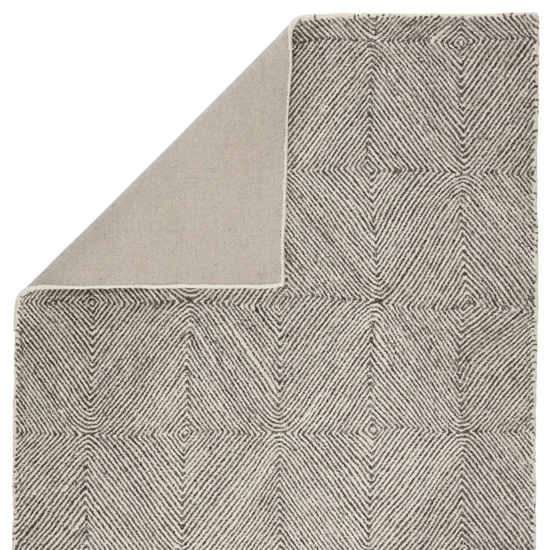 Thurston Hand-Tufted White/Gray Area Rug large image 