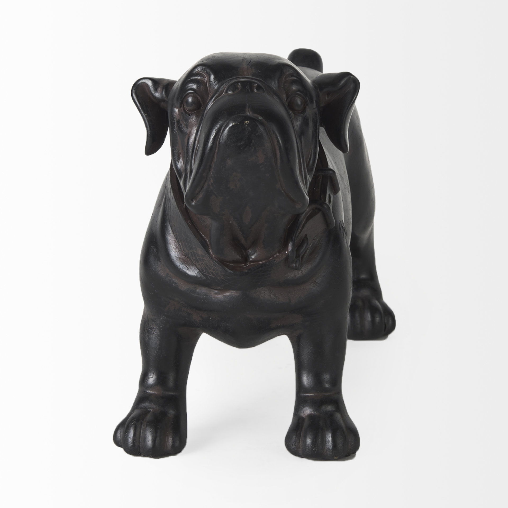 Hugo 5L x 13W Black Resin Bulldog large image 