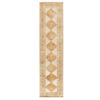 Eluned Hand-Knotted Medallion Gold/ Gray Area Rug (10'X14') thumbnail 0
