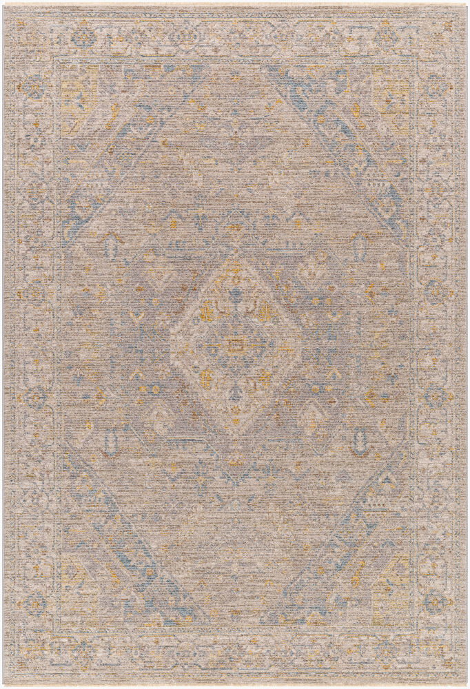 Avant Garde Machine Woven Rug, by Surya, 1'3.75" length x 1'3.75" width
