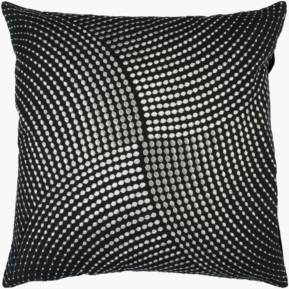 Midnight Accent Pillow Down, Decorative Pillow by Surya, 22" length x 22" width