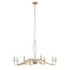 Corella 8 Light Chandelier, Pendant by Uttermost, 23" height x 40" diameter thumbnail 7