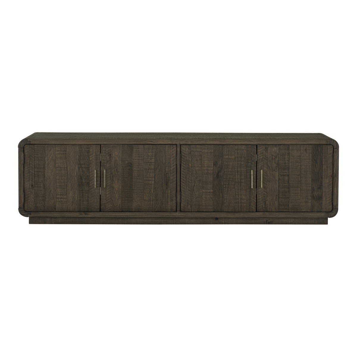 Monterey Media Cabinet Aged Brown, Media Console by Moe's Home, 78.7" width x 21.5" height x 15.75" depth View 1