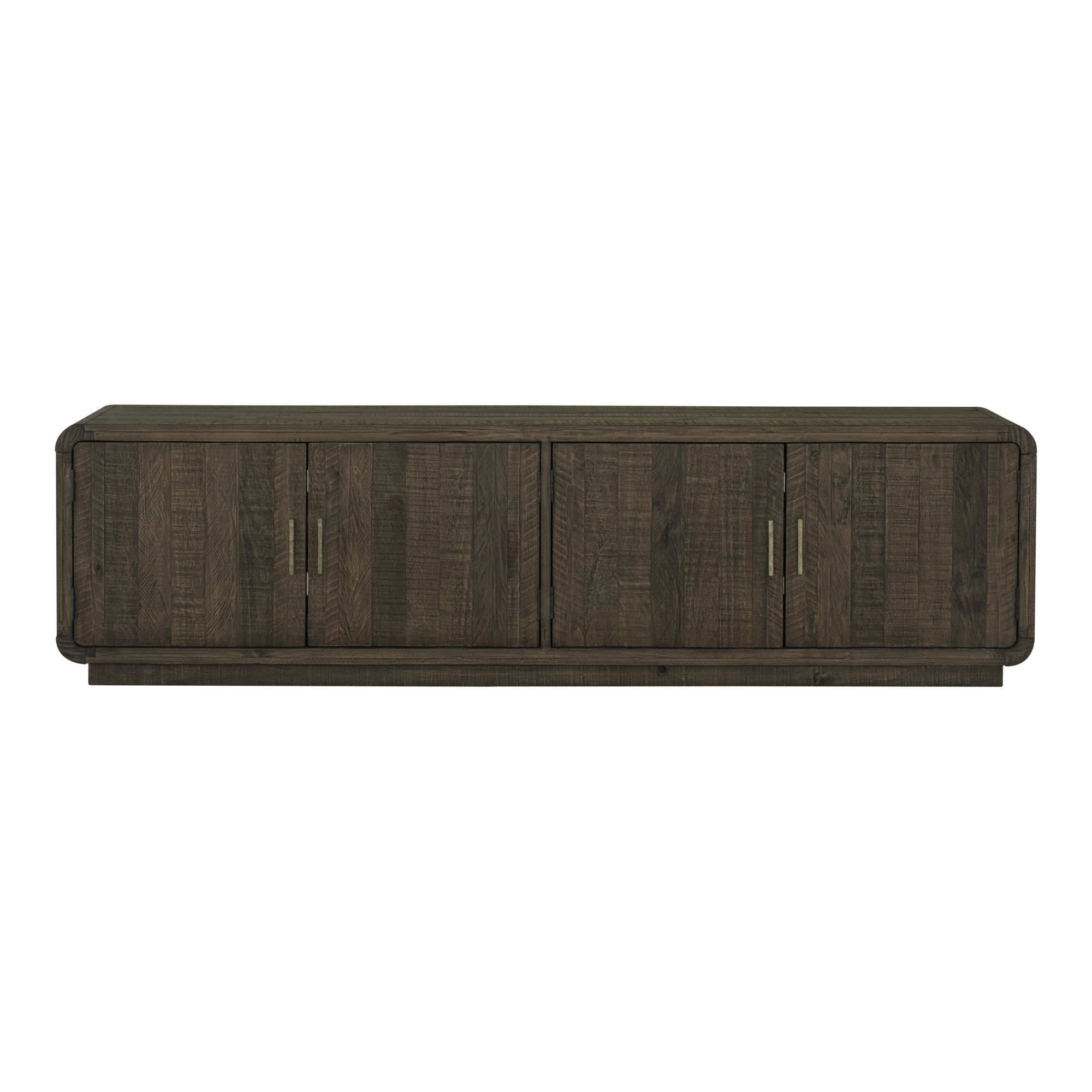 Monterey Media Cabinet Aged Brown large image 