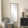 Kampar Full Length Rattan Tall Mirror, by Uttermost, 29.5" width x 73.62" height x 2.12" depth thumbnail 2