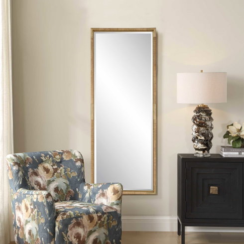 Kampar Full Length Rattan Tall Mirror