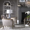 Brittoney Taupe Armchair, Accent Chair by Uttermost, 32" width x 35" height x 30.5" depth thumbnail 9