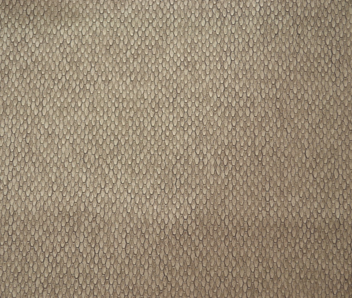 Stretched Hexagons Burnished Copper Wallpaper, by York Wall, 33' length x 1'8.8" width x 0.02" depth View 1