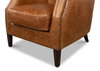 Baker Arm Chair, by Sarreid, 3'3" length x 2'6" width x 3'5" height thumbnail 8