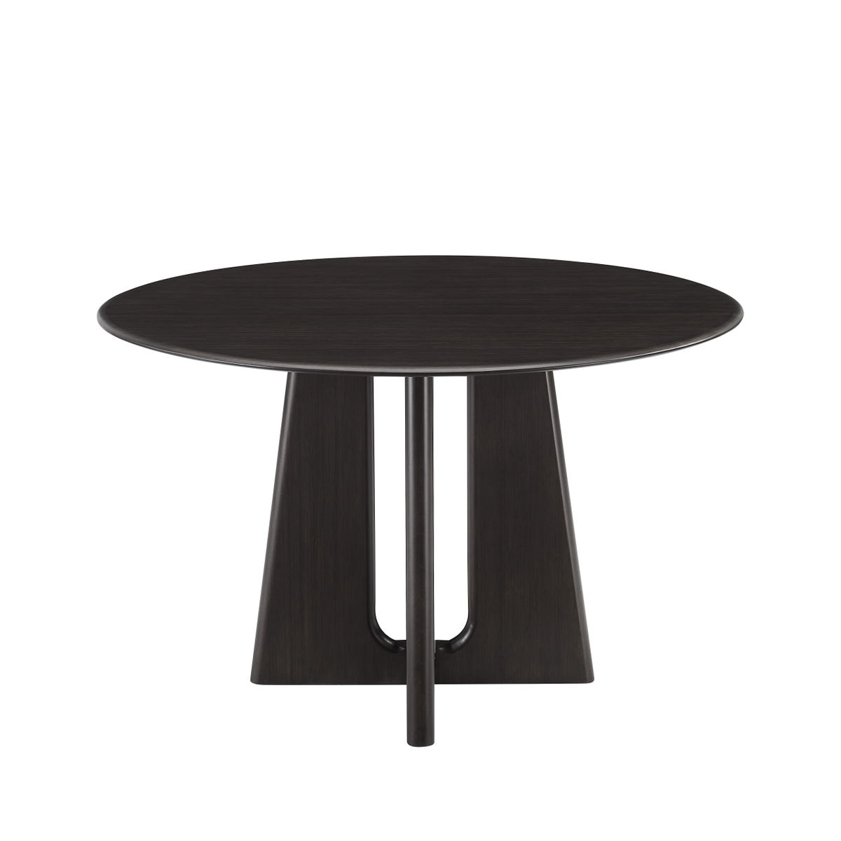 Luna 48â€ Round Table, Caviar, Dining Table by Greenington, 48" length x 48" width x 29.92" height View 6