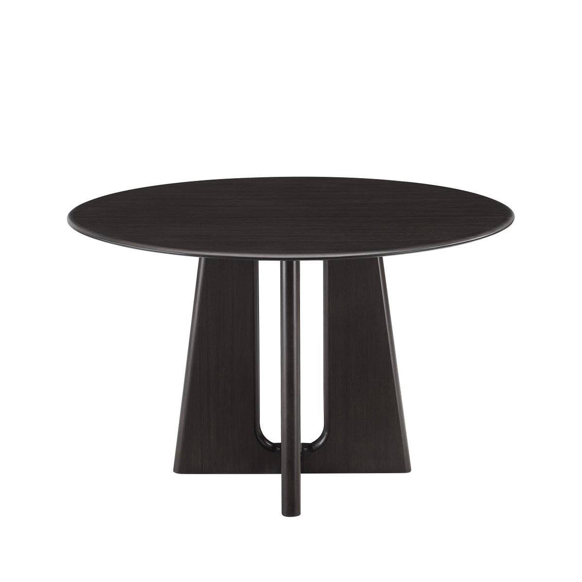 Luna 48â€ Round Table, Caviar, Dining Table by Greenington, 48" length x 48" width x 29.92" height View 6