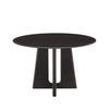 Luna 48â€ Round Table, Caviar, Dining Table by Greenington, 48" length x 48" width x 29.92" height thumbnail 6
