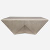 Collins Modern Light Gray Coffee Table thumbnail 0