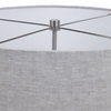 Lenta White Table Lamp, by Uttermost, 1'7" width x 2'6.25" height x 1'7" depth thumbnail 8
