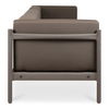 Suri Outdoor 3-seat Sofa, Sofas & Sectional by Moe's Home, 109" width x 26.2" height x 28.7" depth thumbnail 3