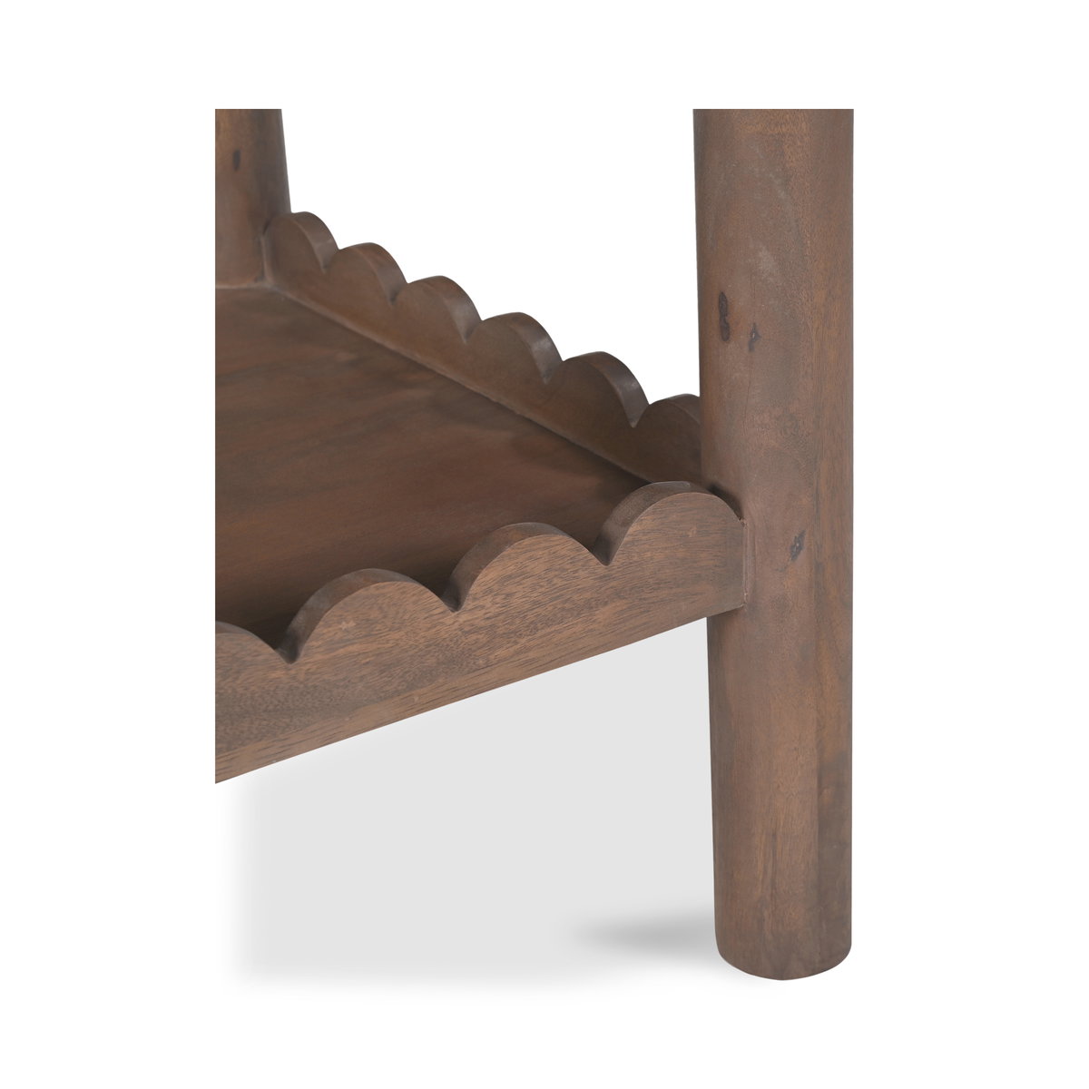 Wiley Side Table Vintage Brown, Side & End Table by Moe's Home, 20" width x 22" height x 20" depth View 7