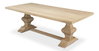 Wesley Dining Table, by Sarreid, 3'9" length x 7'10" width x 2'8" height thumbnail 10