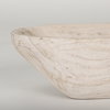 Athena Extra Large Oblong Light-Wash Reclaimed Wood Bowl, Decorative Bowl by Mercana, 26" length x 10" width x 7" height thumbnail 10