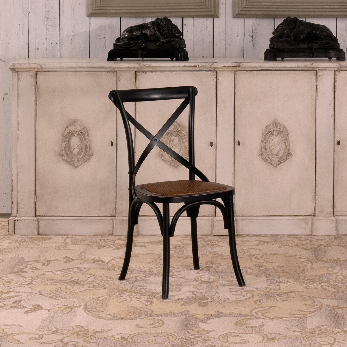 Tuileries Gardens Side Chair, by Sarreid, 1'8" length x 1'8" width x 3' height View 14