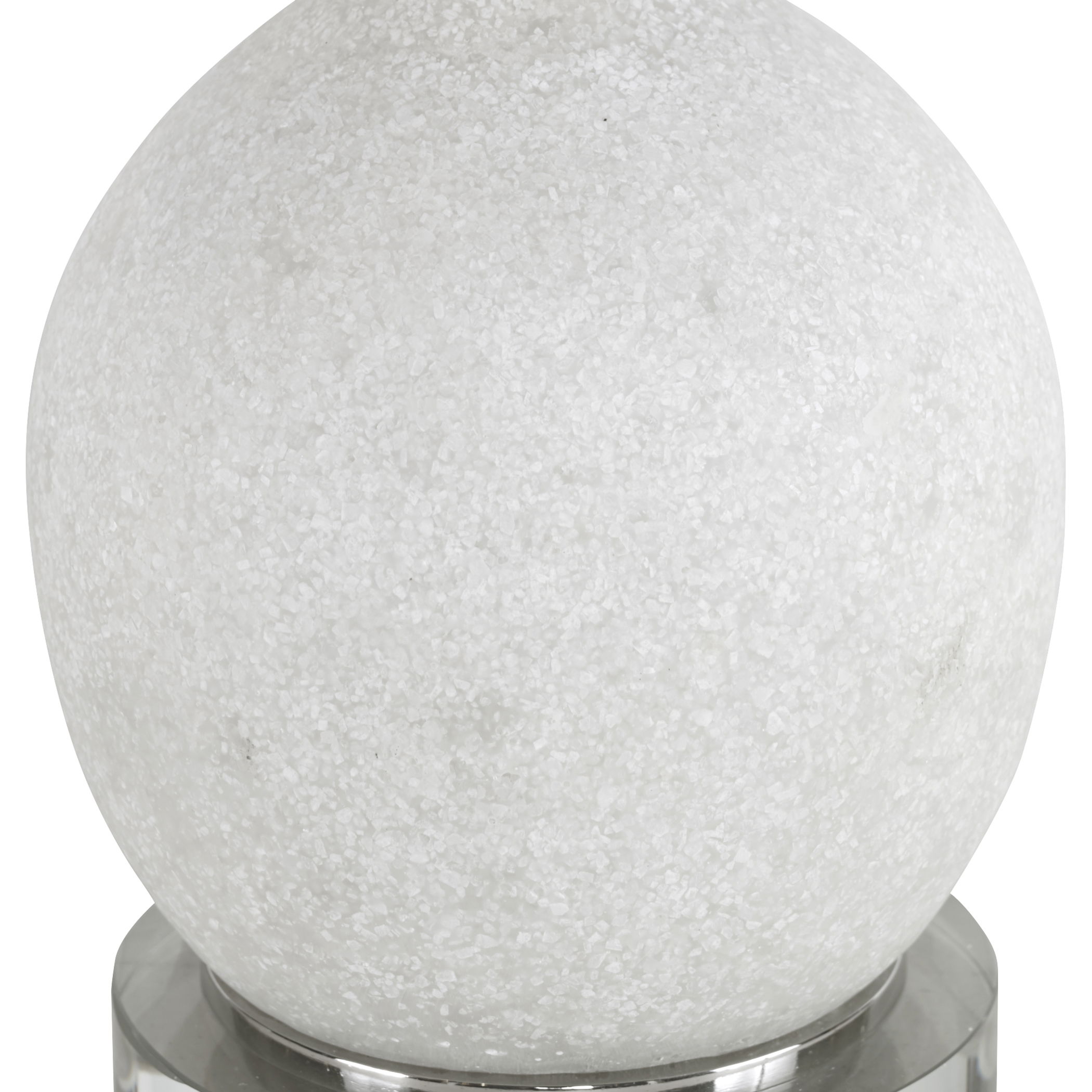 Kently White Marble Table Lamp large image 