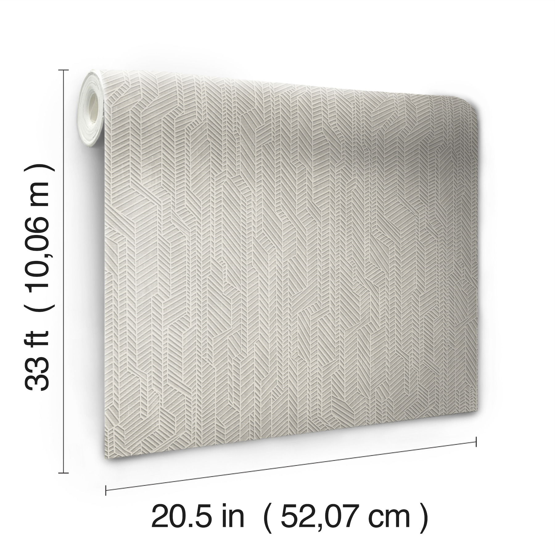 Grey & Grey Metropolis Geometric Wallpaper Grey & Grey Metropolis Geometric Wallpaper large image