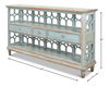 Wine Connoisseur Shelf, Cabinets & Sideboard by Sarreid, 64" length x 15" width x 36" height thumbnail 13